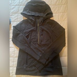 Black Lululemon Zip Up Hoodie Size 12